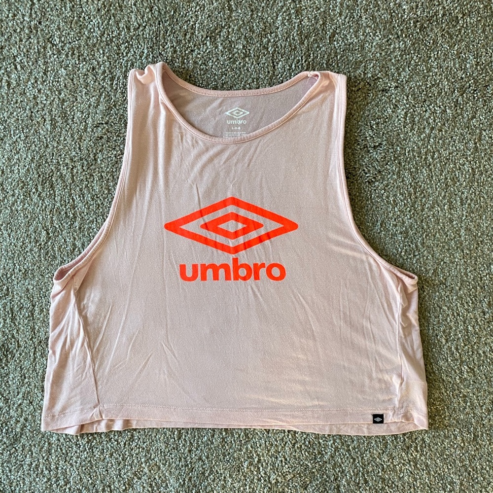 Light Pink Umbro Workout Tank